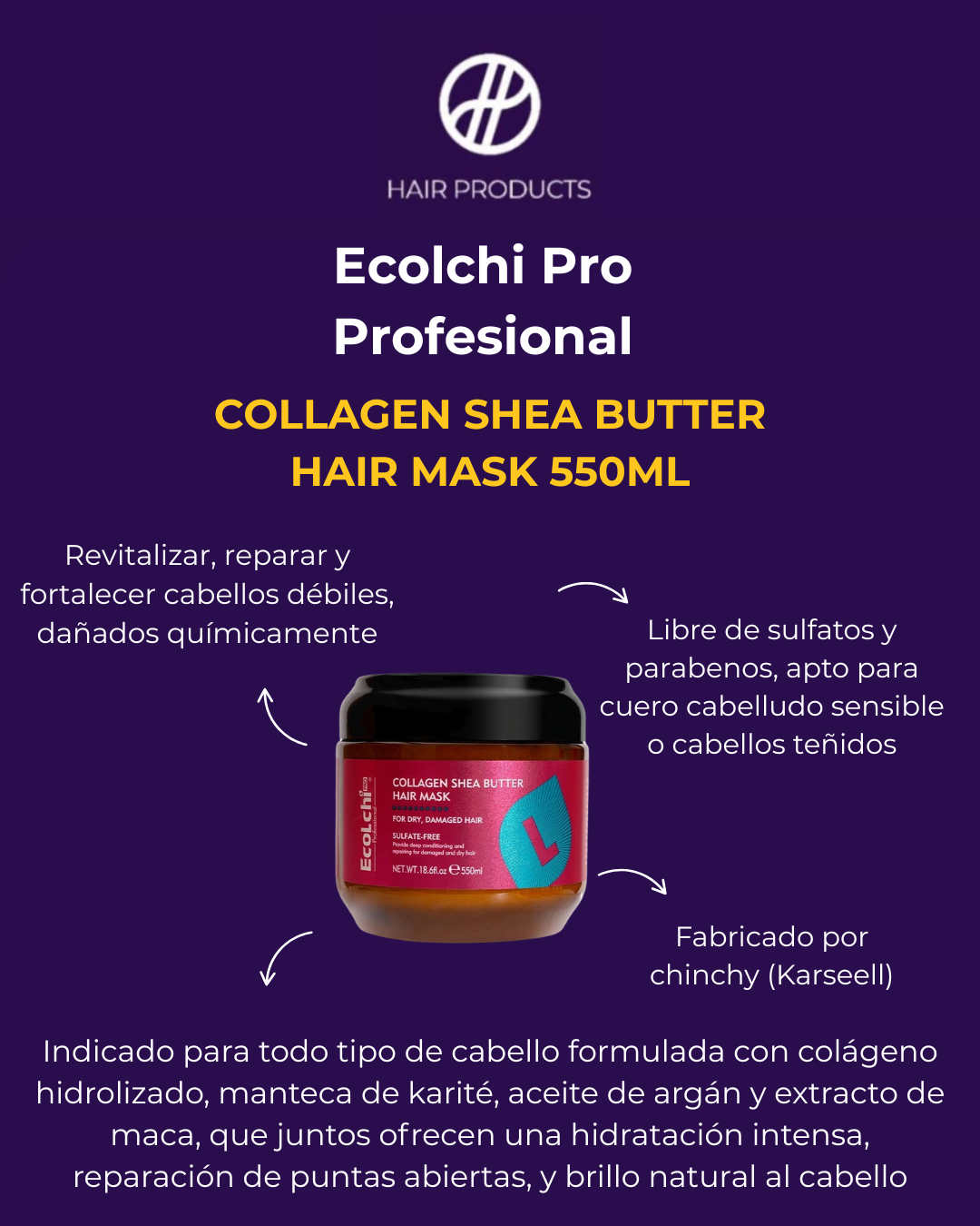 Mascarilla de colágeno - Ecolchi