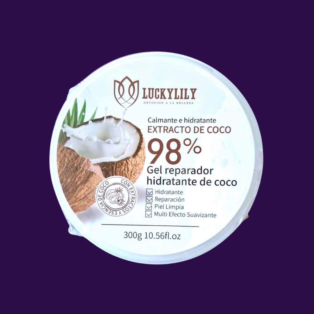 Gel reparador hidratante de coco