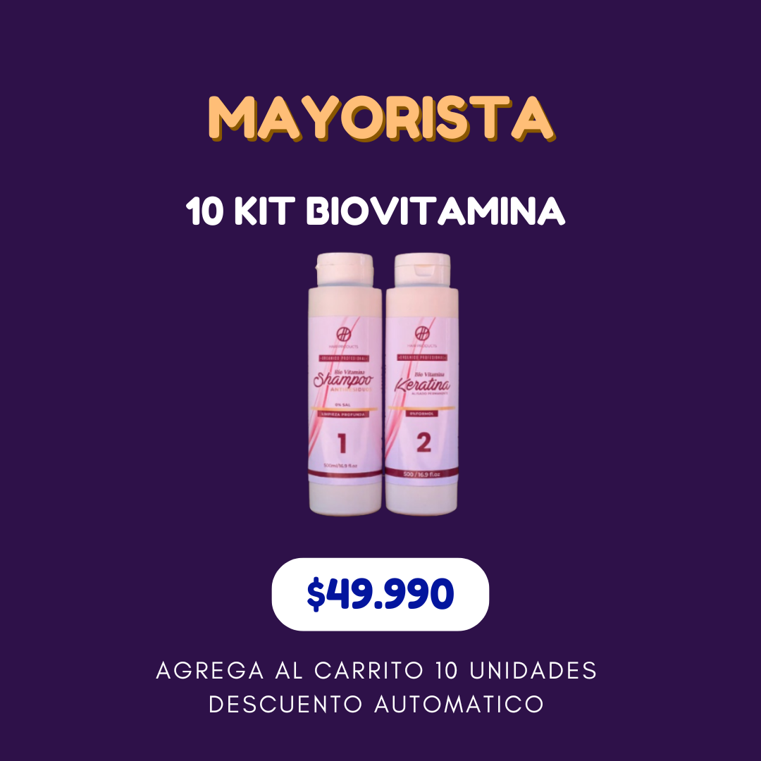 10 Kit Biovitamina Orgánico
