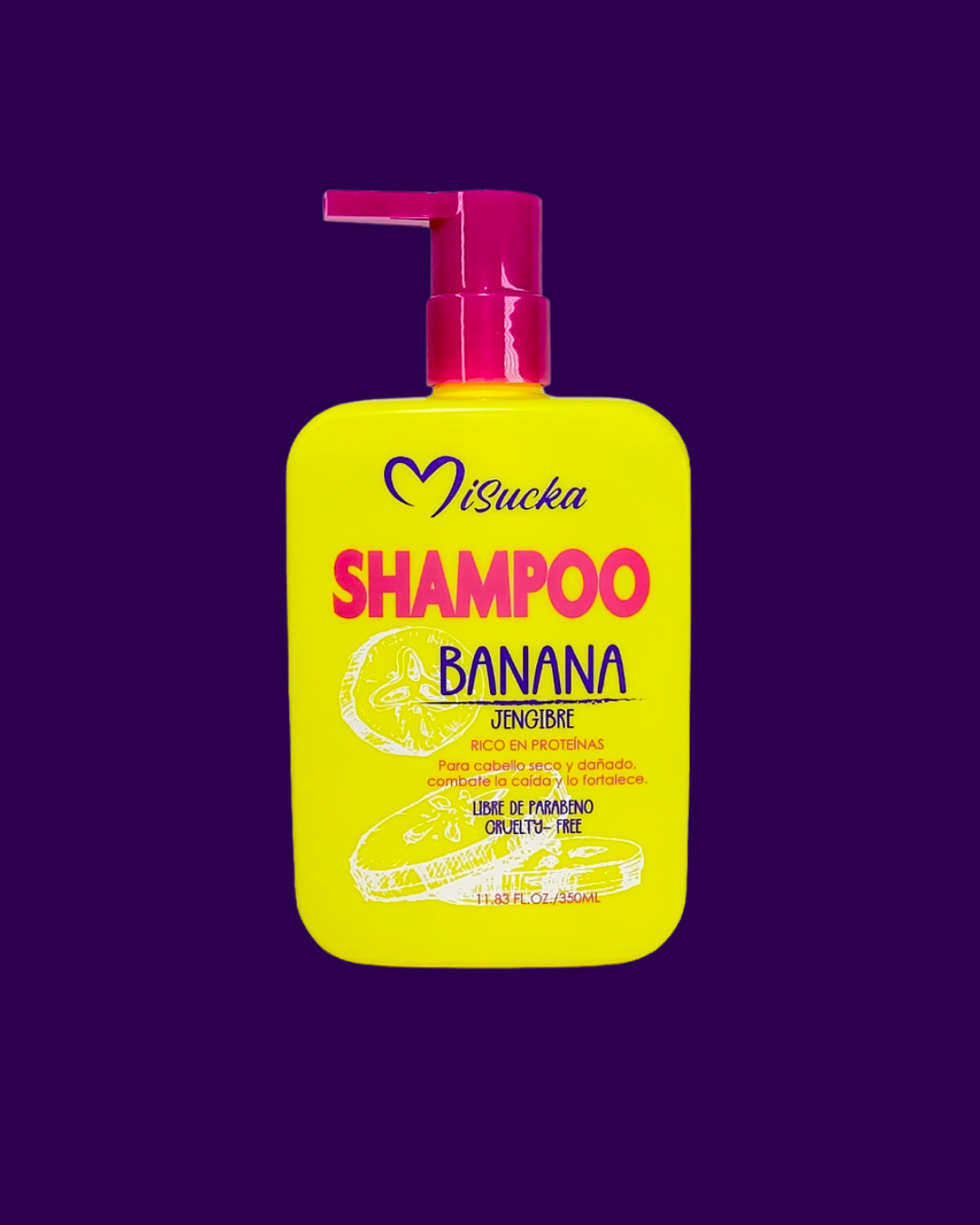 Shampoo Banana Jengibre