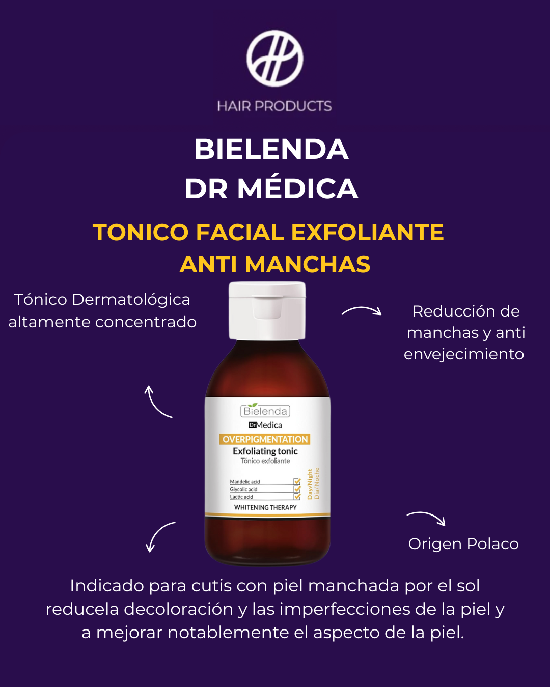 Tónico Facial Peeling - Bielenda