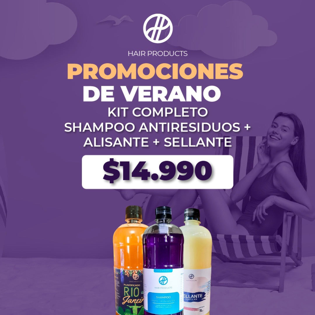 Kit Completo Alisante Permanente