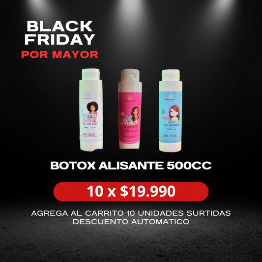 10 Btx Alisantes surtidos 500ml