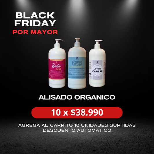 10 Alisados Orgánicos Surtidos 1 L