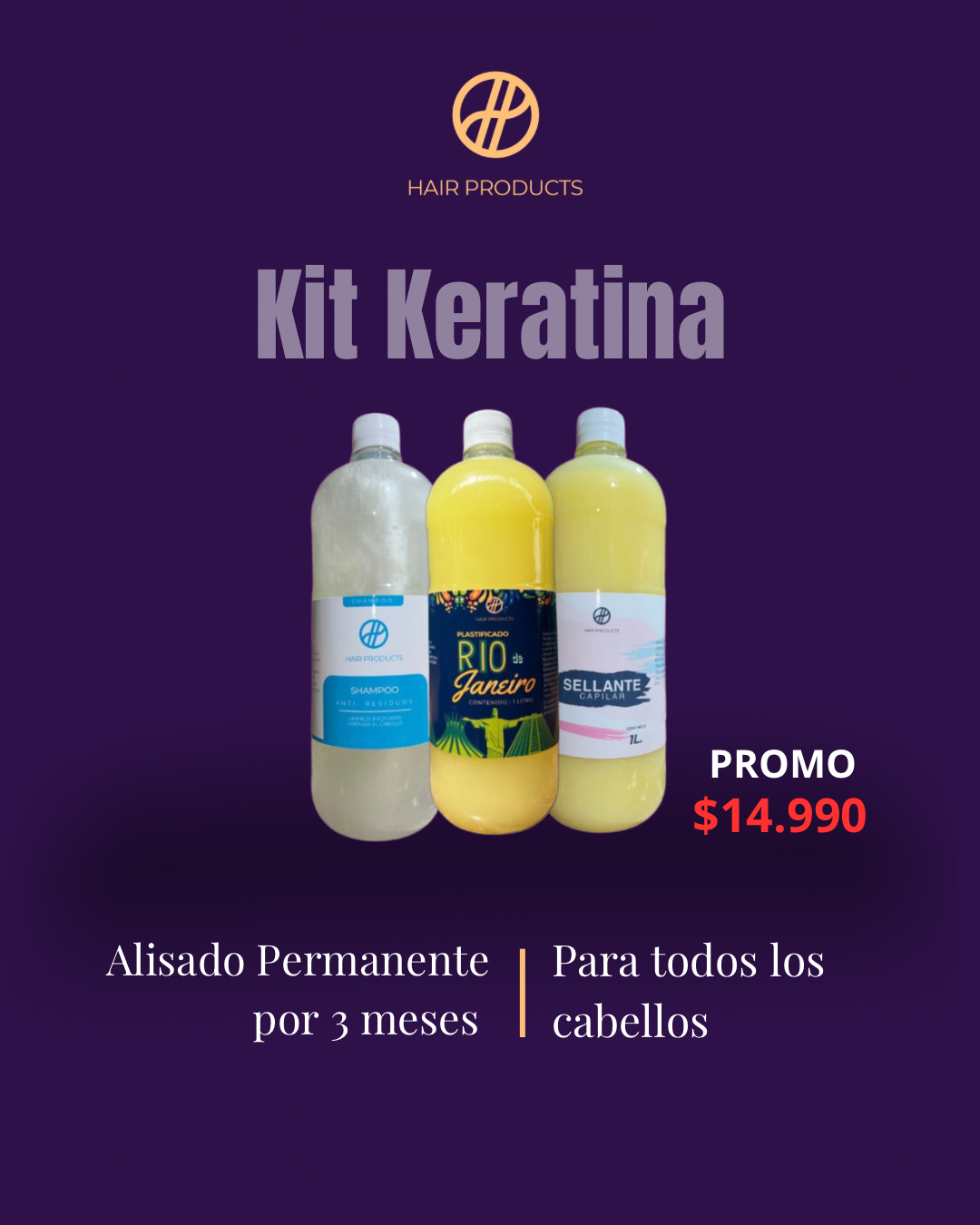 Kit completo 3 Pasos