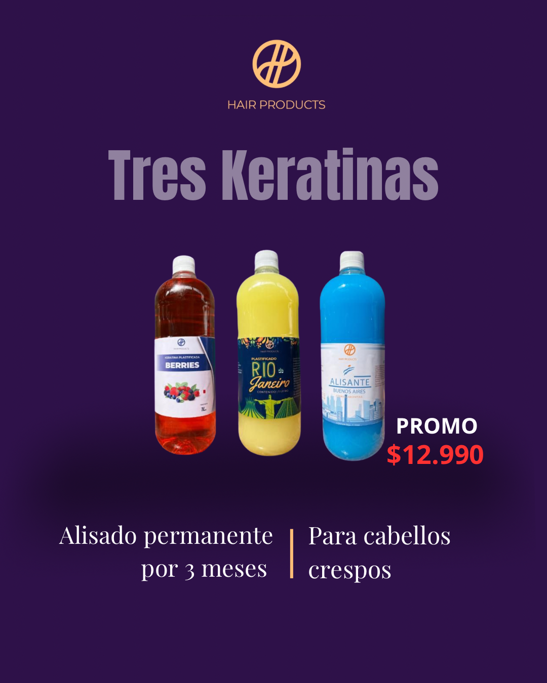 Tres Keratinas Permanentes