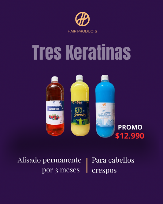 Tres Keratinas Permanentes