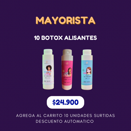 10 Btx Alisantes surtidos 500ml