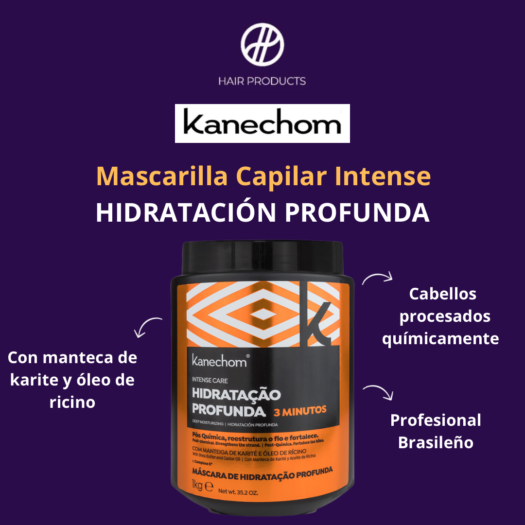 Máscara Capilar Intense Care Hidratación Profunda