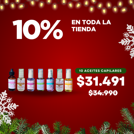 10 Aceite Capilar Surtidos