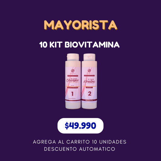 10 Kit Biovitamina Orgánico