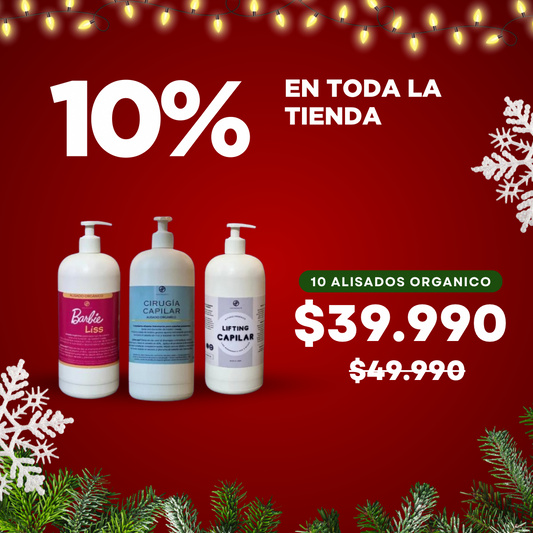 10 Alisados Orgánicos Surtidos 1 L