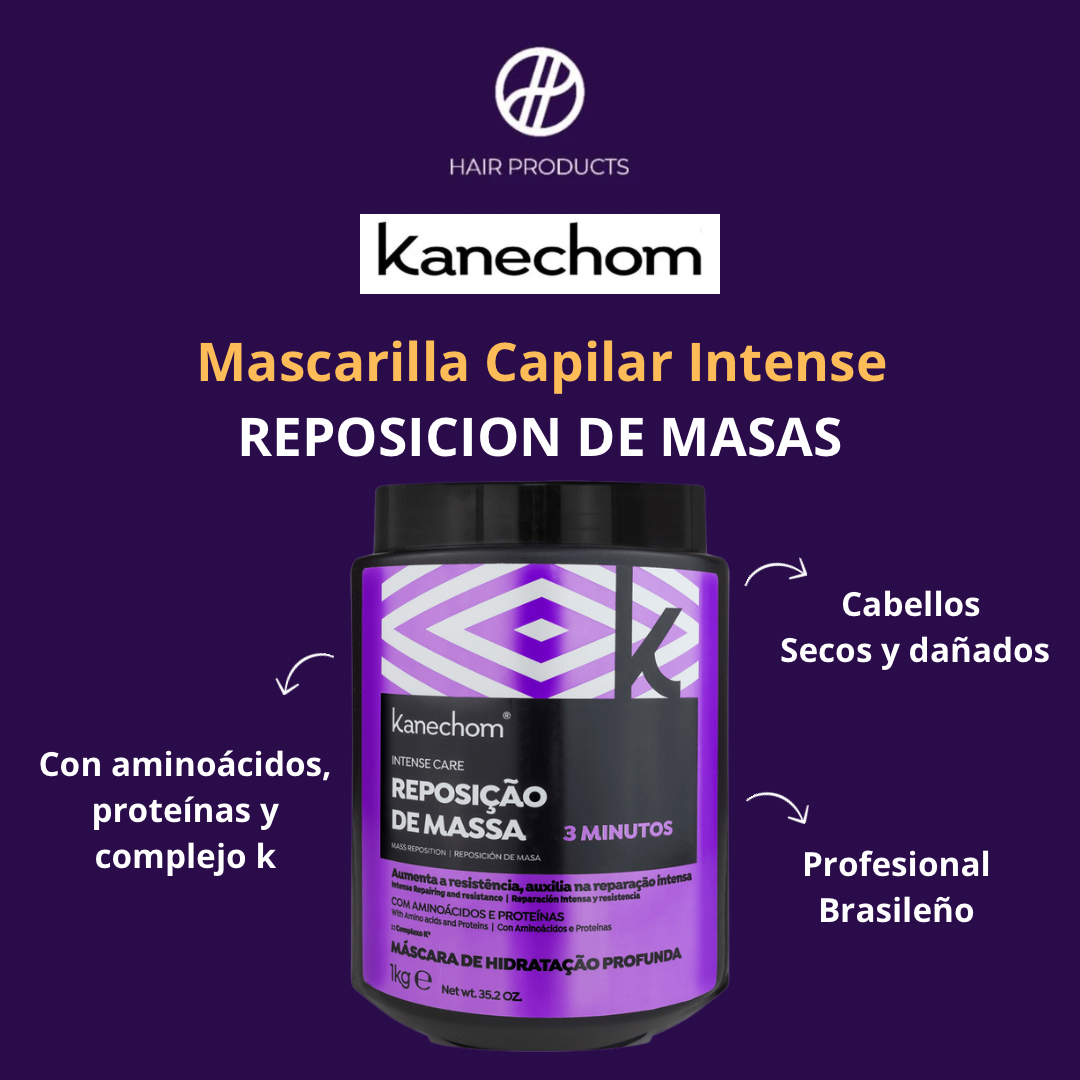 Máscara Capilar Intense Care Reposición de Masas