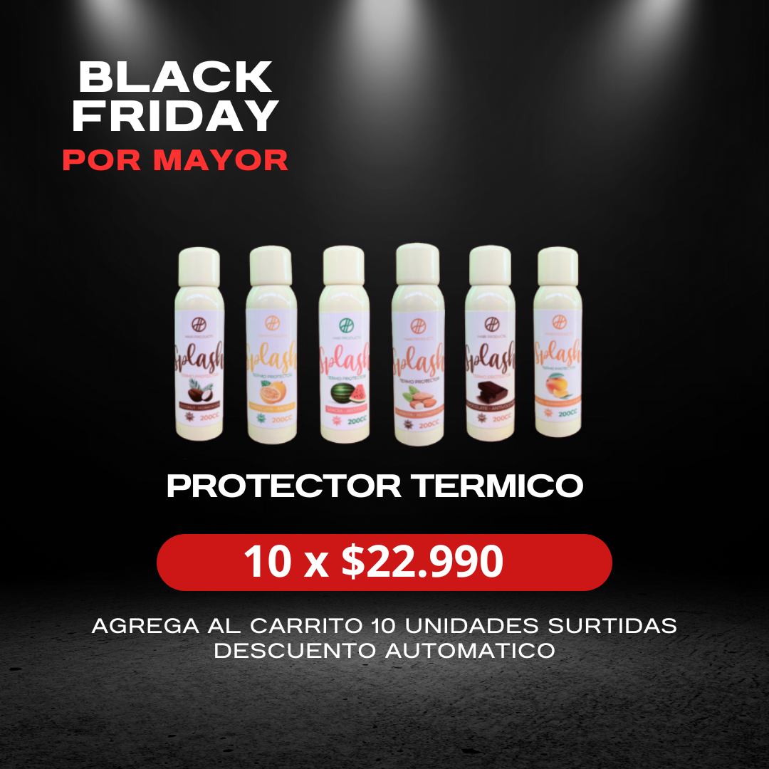 10 Termoprotector surtidos 200ml
