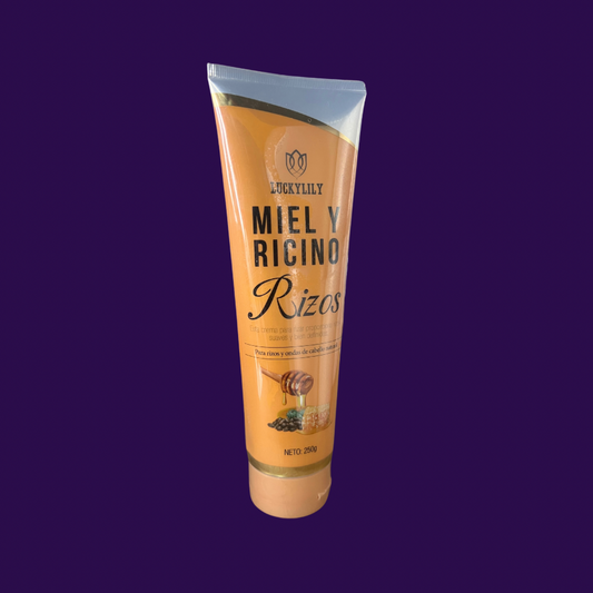 Crema de Rizos miel y ricino