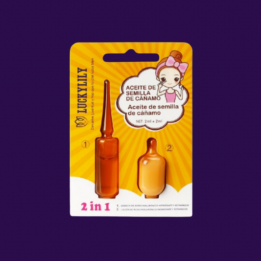 Pack 2 en 1 de Sérum + Loción de aceite de semilla cáñamo con ácido hialurónico