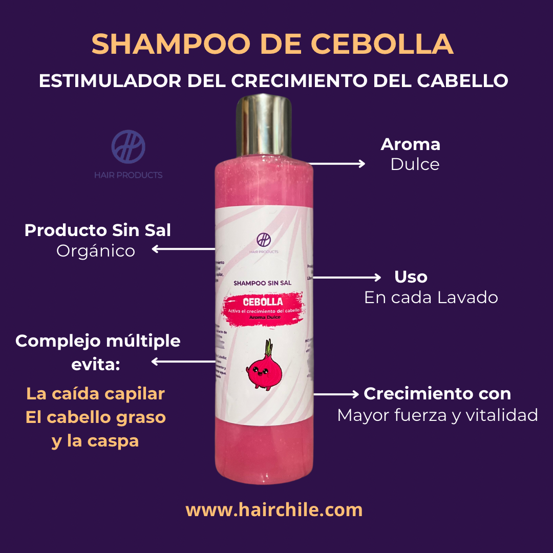 Shampoo de Crecimiento Cebolla 500ml