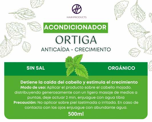 Acondicionador sin sal Ortiga