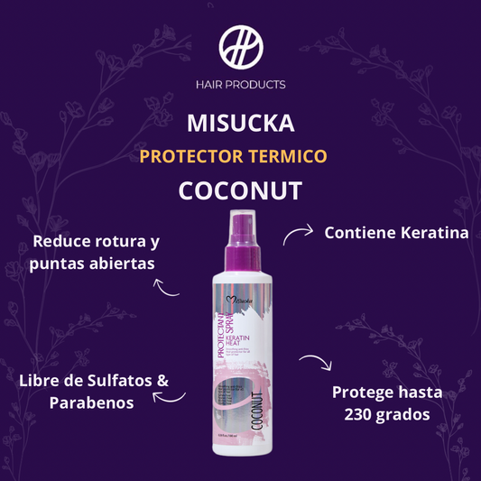 Protector Térmico Capilar Coconut