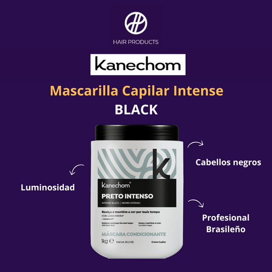 Mascarilla Capilar Intense Black