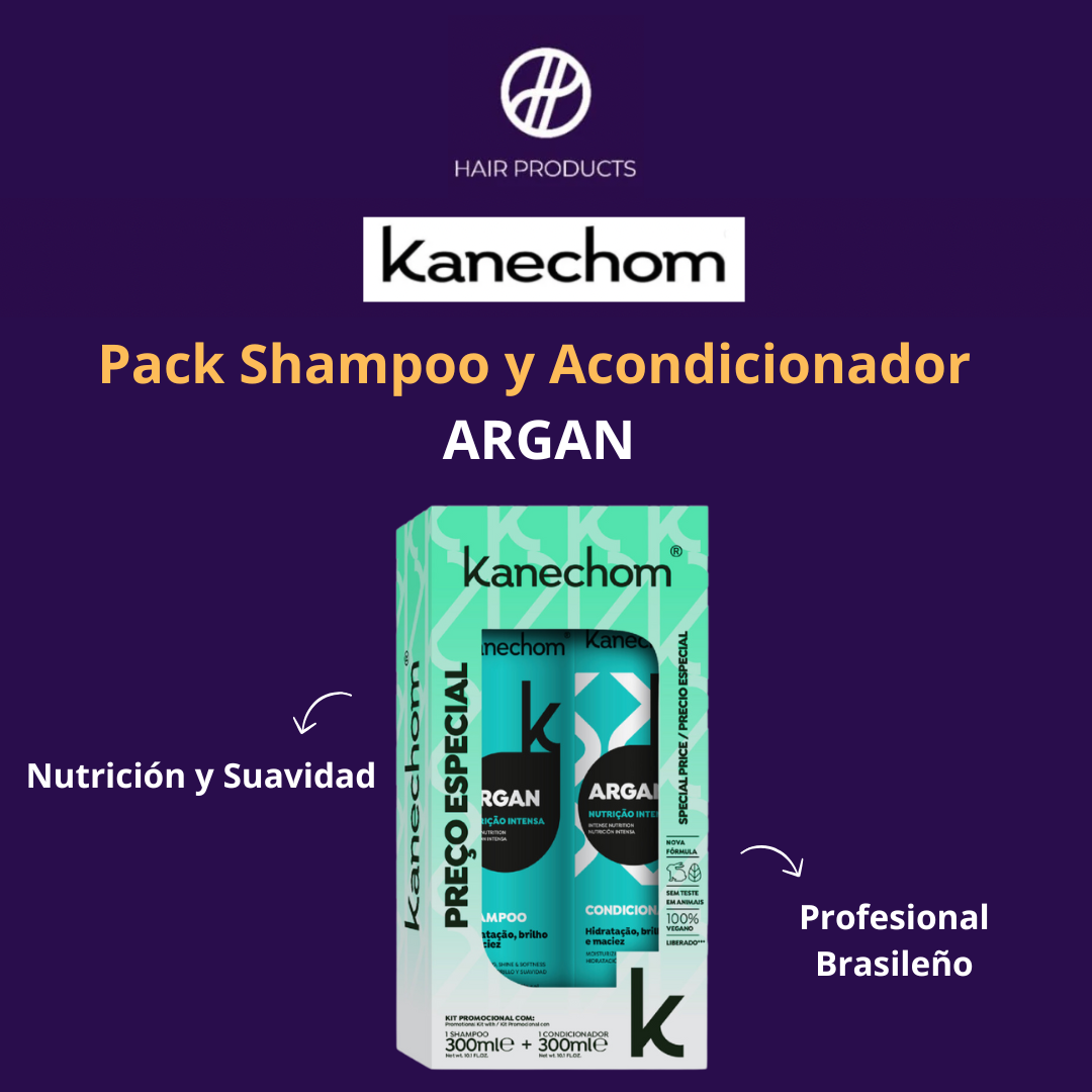 Pack Shampoo + Acondicionador Argan