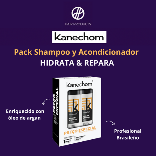 Pack Shampoo y Acondicionador Hidrata y Repara