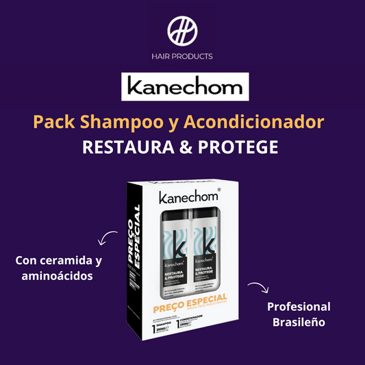 Pack Shampoo y Acondicionador Restaura & Protege