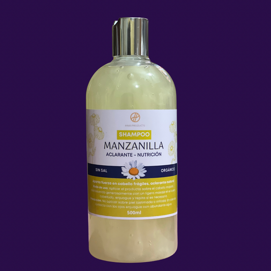 Shampoo sin sal de Manzanilla