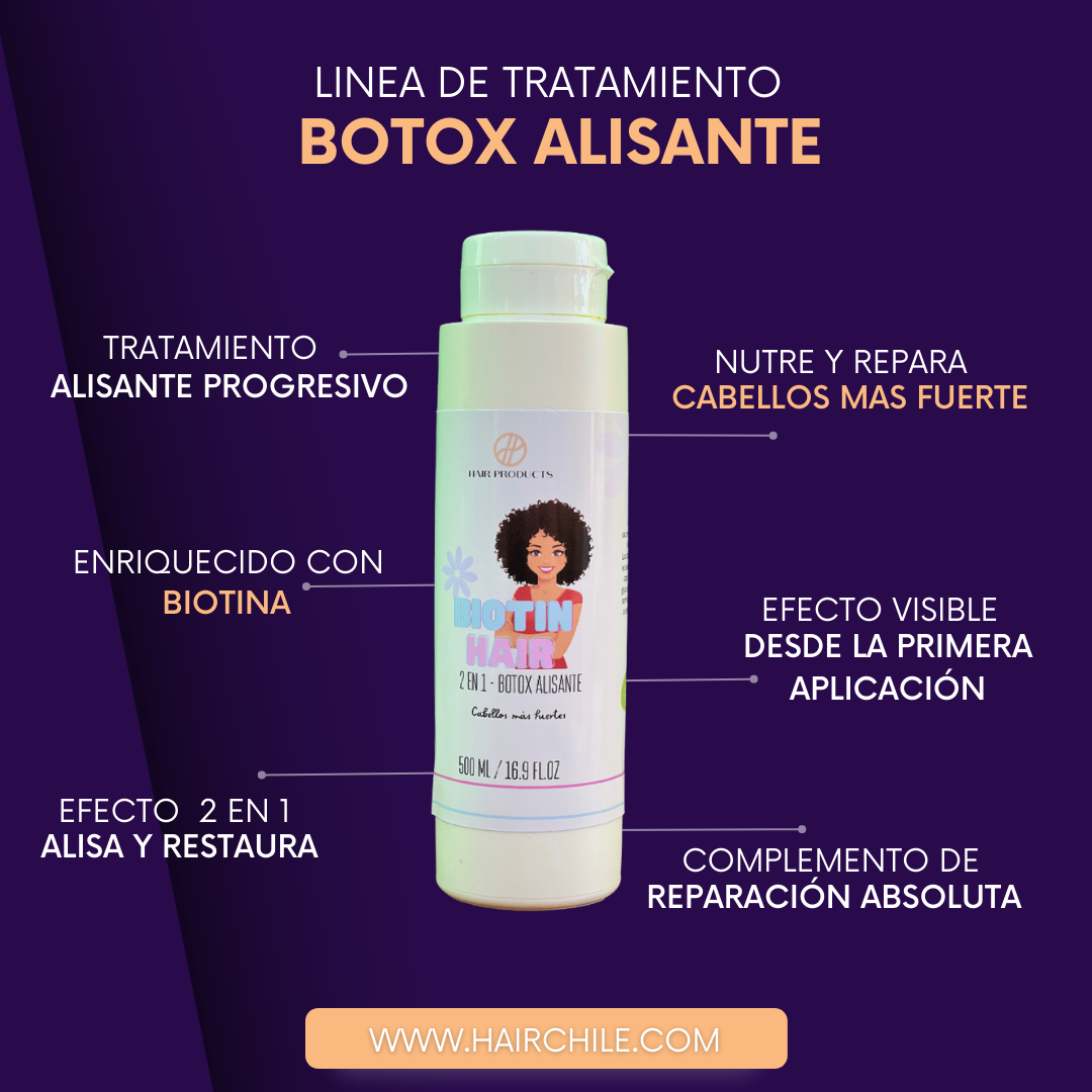 Btx Alisante Biotin Hair 500ml