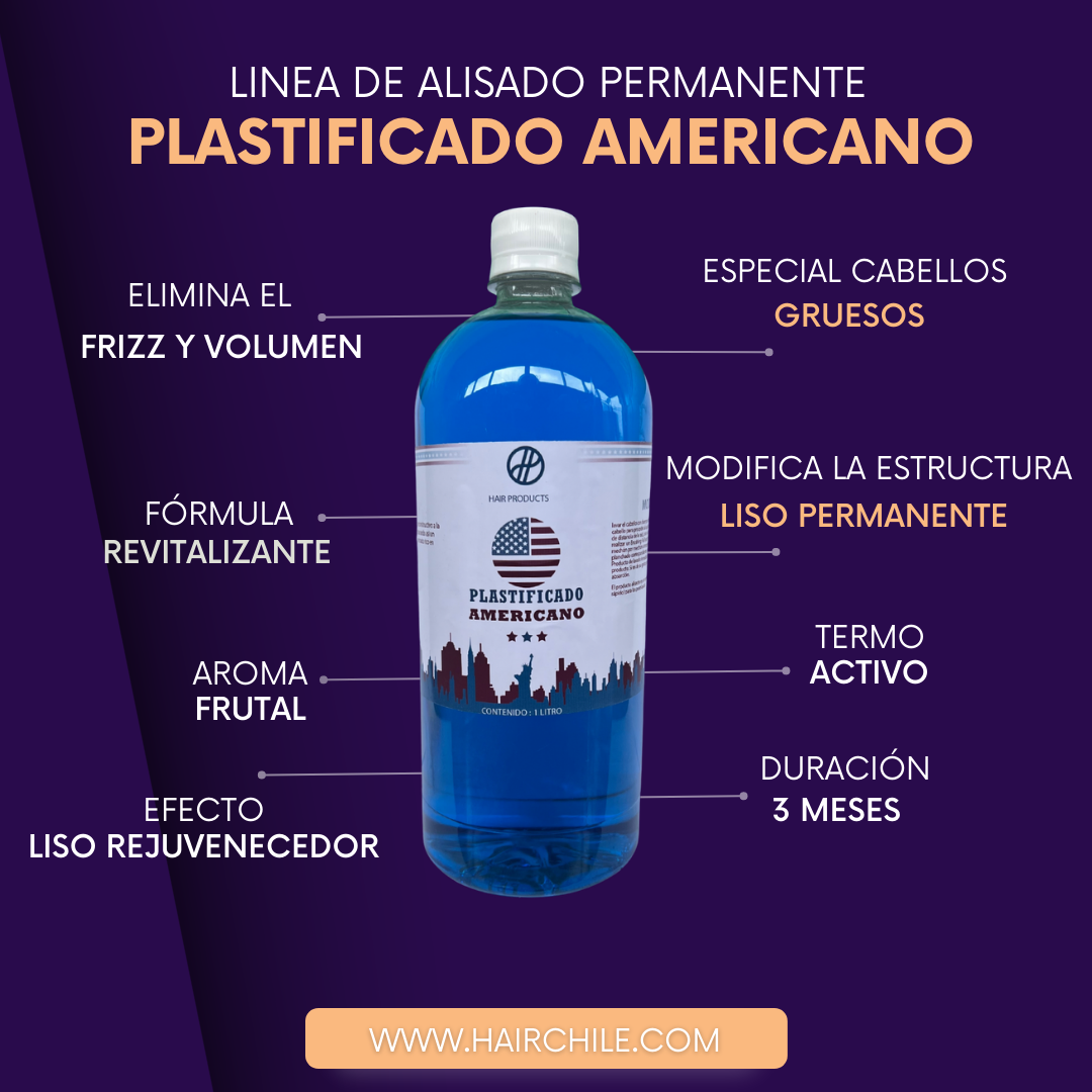 Alisante Plastificado Americano 1L