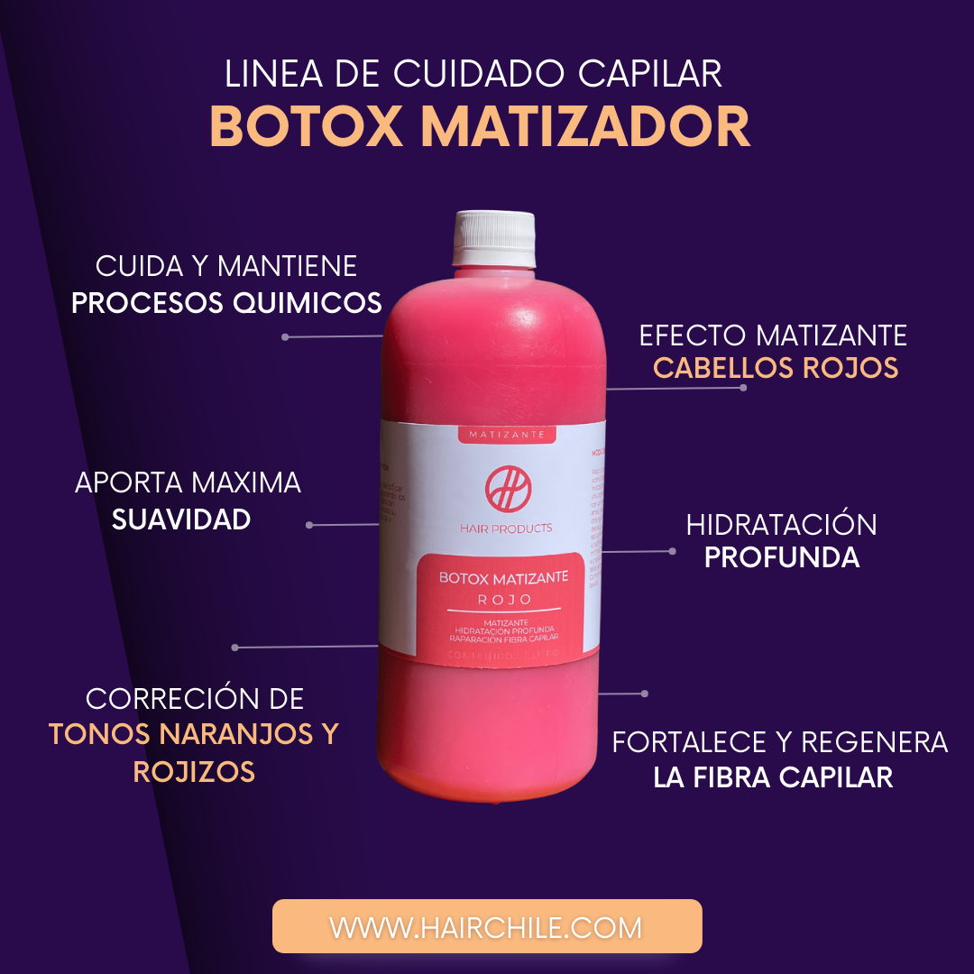 Btx matizador rojo 1kg