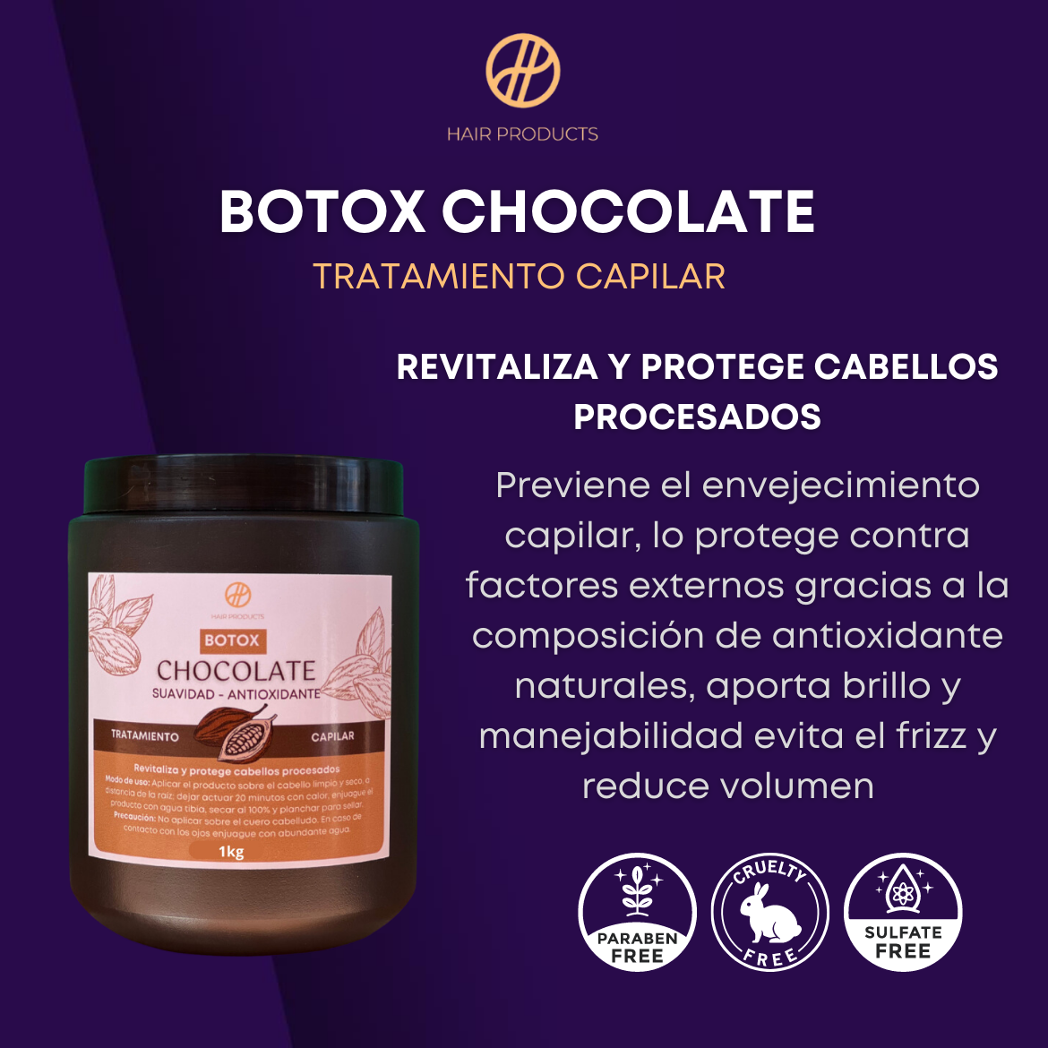 Btx de Chocolate 1kg