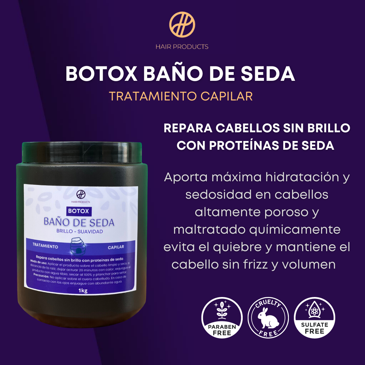 Btx de Baño de seda 1kg