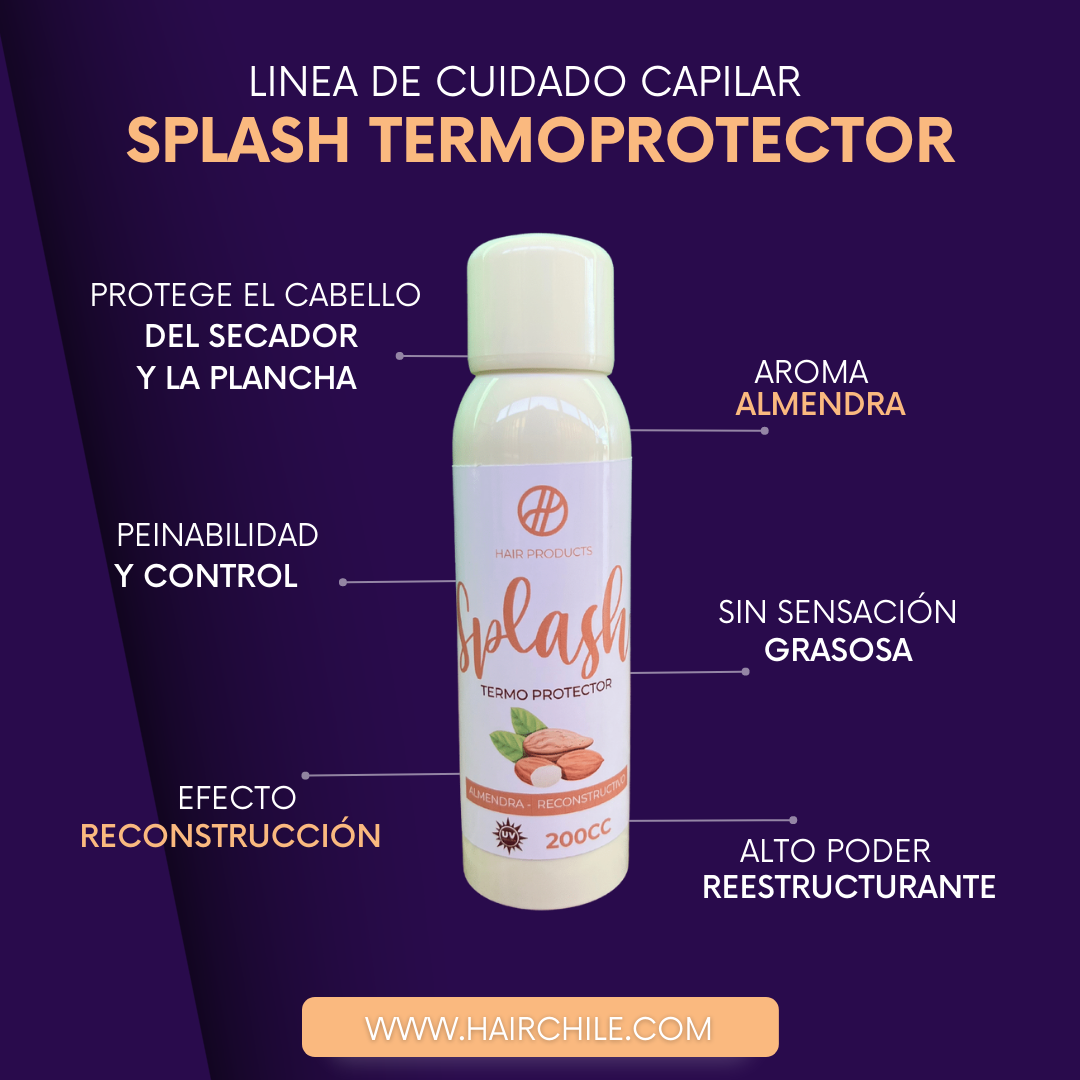 Termoprotector splash almendra