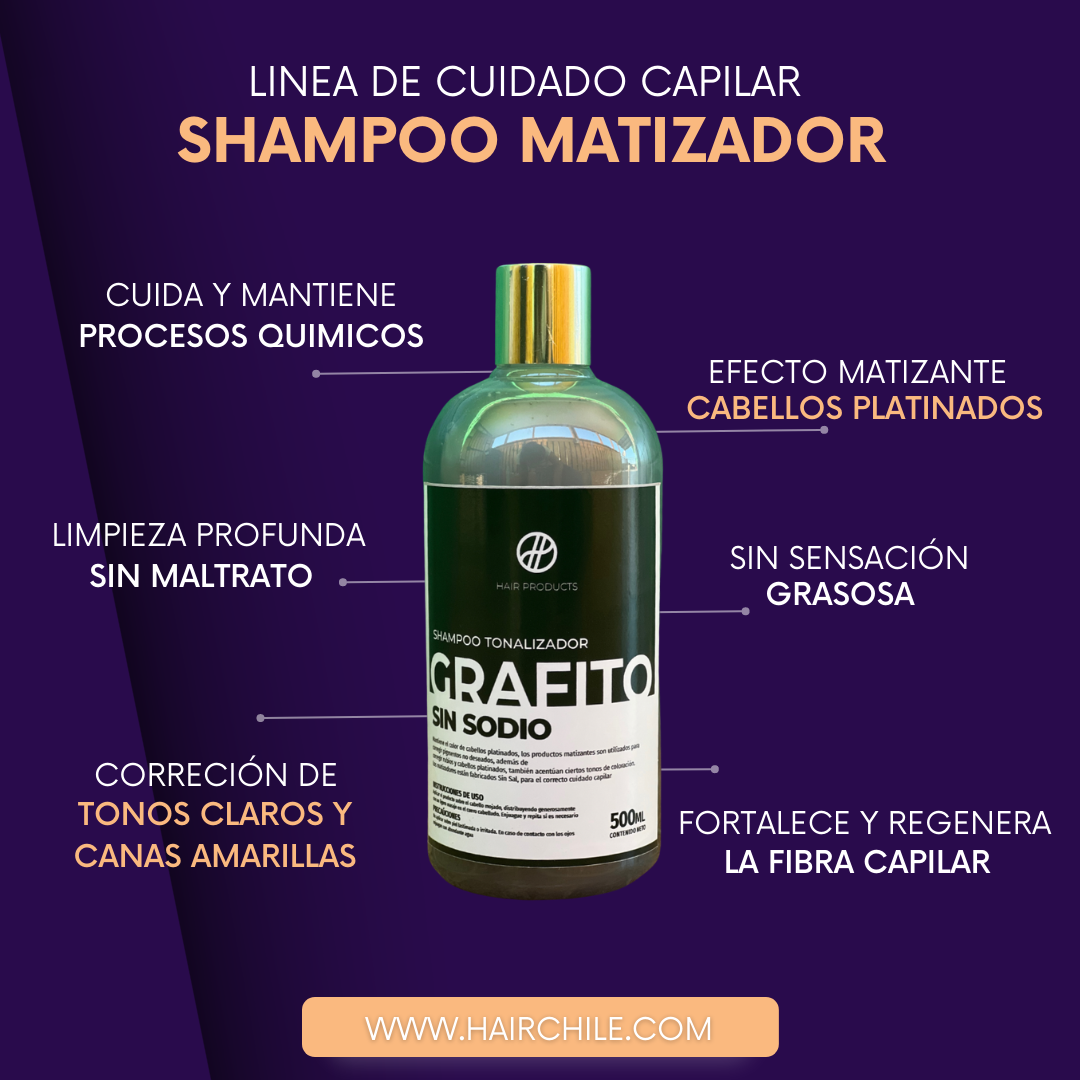 Shampoo Matizante Graffito 500ml